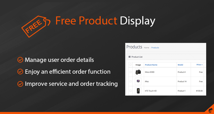 Free Product Display